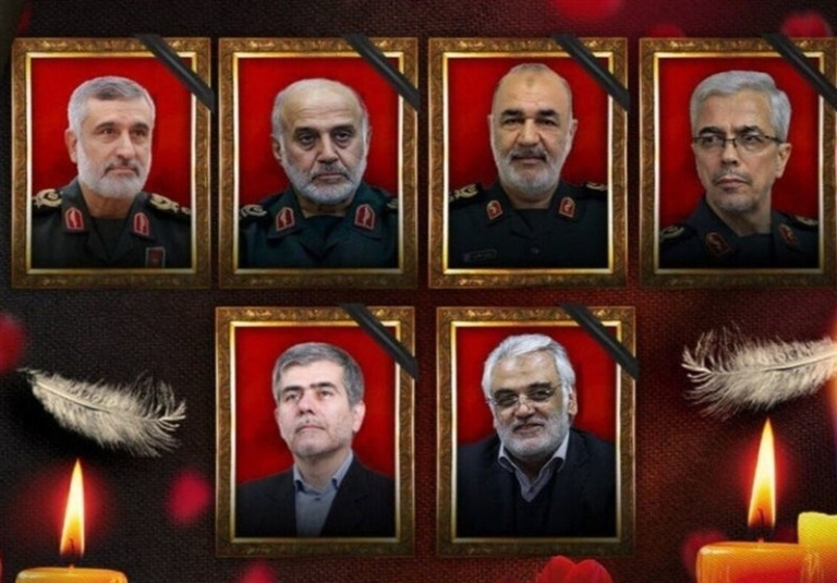 فرماندهان شهید جنگ با اسرائیل شنبه در تهران تشییع می‌شوند