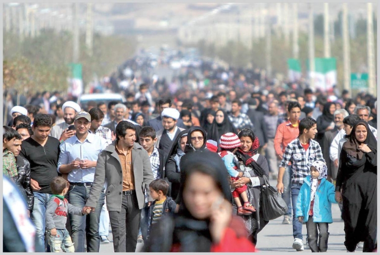ایران روی لبه چاله جمعیتی