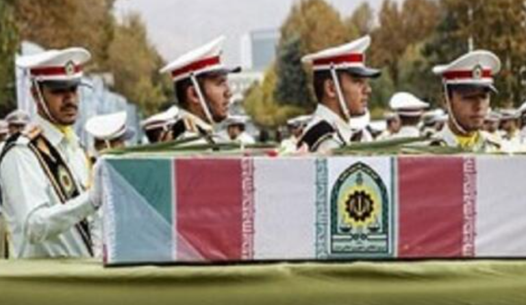 تشییع پیکر ۳ شهید خلبان هوافراجا + فیلم