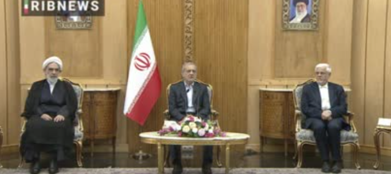 مراسم بدرقه رئیس جمهور به جمهوری آذربایجان + فیلم