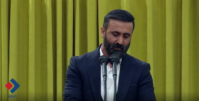 مدیحه سرایی عباس طهماسب‌پور در محضر رهبر انقلاب + فیلم