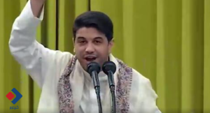 مداحی عربی محمد الجنامی در محضر رهبر انقلاب + فیلم