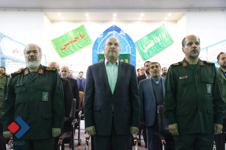 حضور قالیباف در دانشگاه امام حسین(ع)