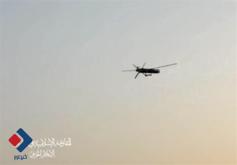 ۲ حمله پهپادی مقاومت عراق به مرکز و شمال فلسطین اشغالی