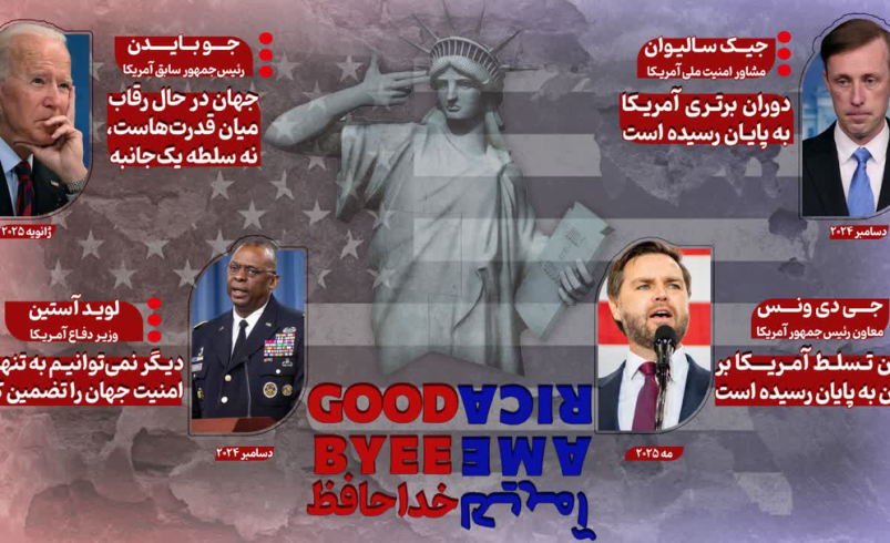 پایان یک رویا؛ آمریکا پذیرای افول سلطه جهانی خود + اینفوگرافیک