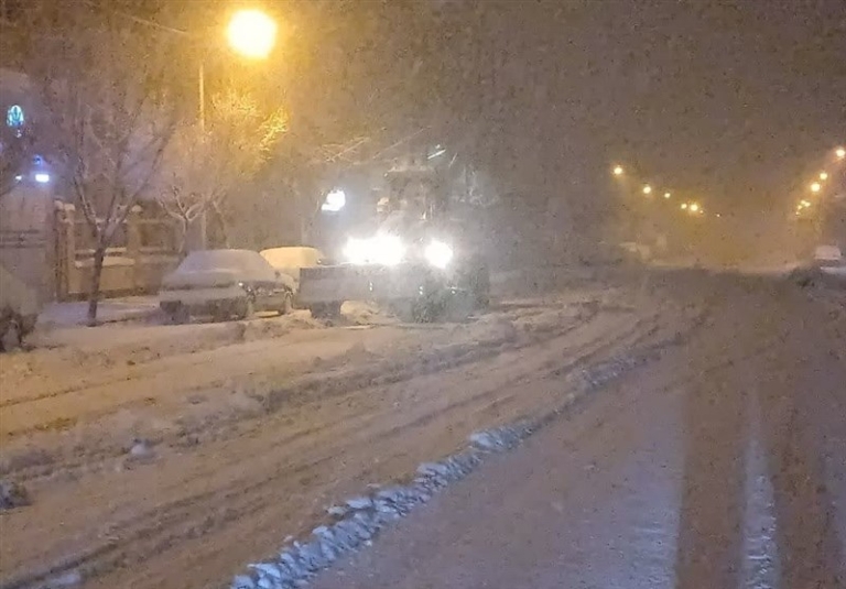 آخرین وضعیت تردد در جاده‌های برفی ایران