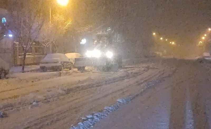 آخرین وضعیت تردد در جاده‌های برفی ایران