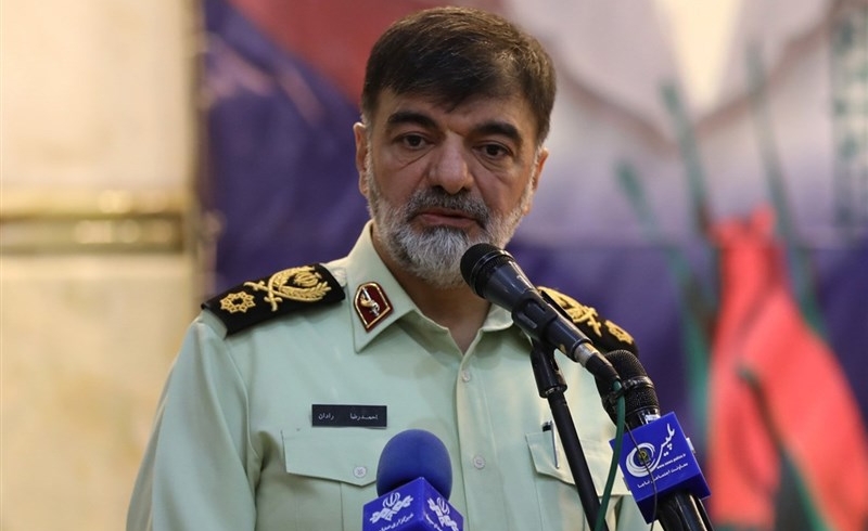 سردار رادان: تردد غیرمجاز در مرزها به صفر رسید