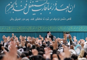 رهبر انقلاب: سطح توان ما در مقابله با تهدیدات سخت، عالی است