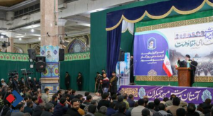 مراسم گرامیداشت شهدای مقاومت در مسجد جمکران + فیلم