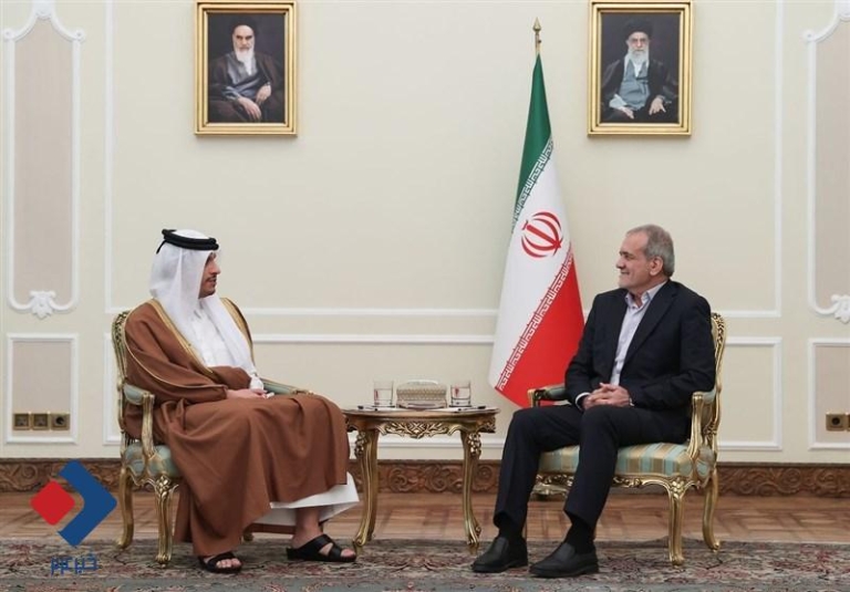 پزشکیان: ایران بر روابط گسترده‌تر با قطر تأکید دارد