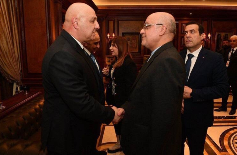 دیدار مجتبی امانی با رئیس جمهور جدید لبنان