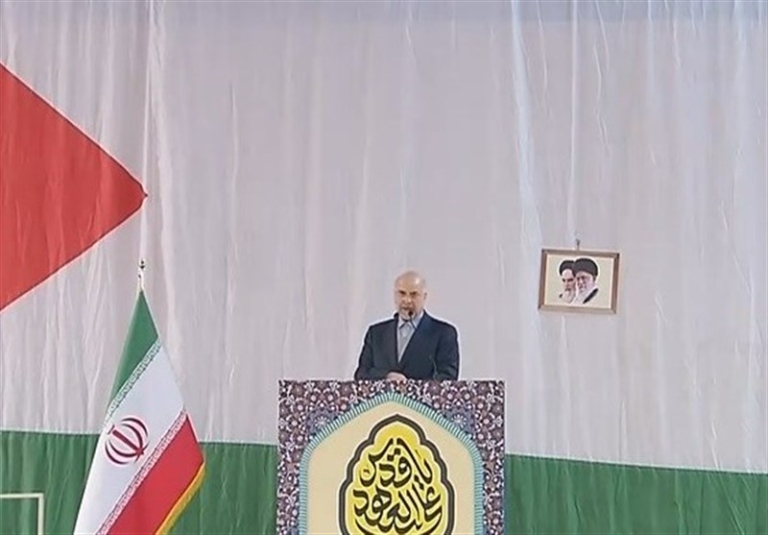 قالیباف: تعرض به حریم ایران جرقه در انبار باروت است