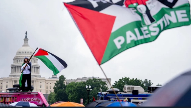 آمریکا به انگلیس و فرانسه: فلسطین را به رسمیت نشناسید