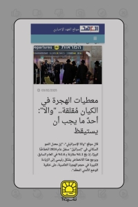 نگرانی صهیونیست‌ها از آمار مهاجرت از فلسطین اشغالی