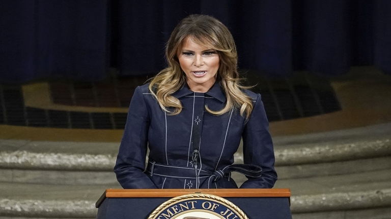 نامه همسر ترامپ به پوتین: اکنون زمان صلح است