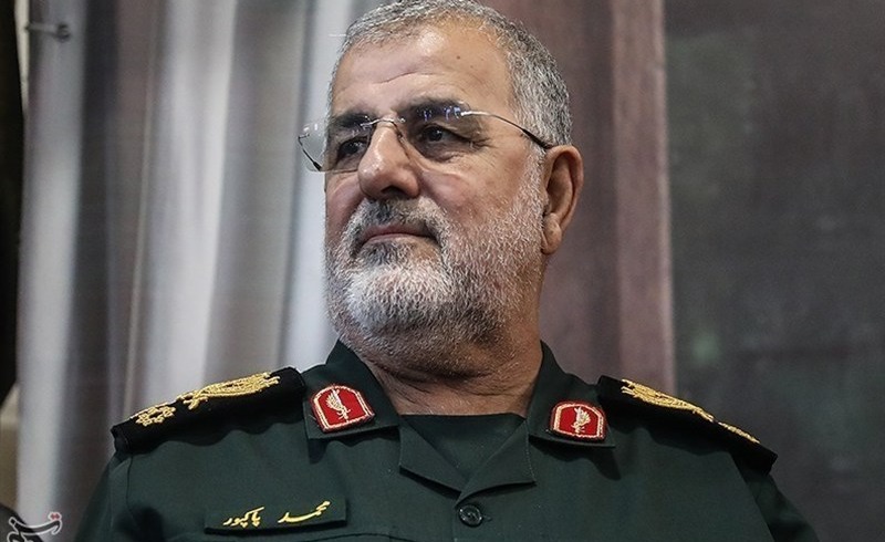 سرلشکر پاکپور: سپاه در خط مقدم دکترین دفاعی جمهوری اسلامی ایران قرار دارد