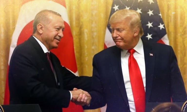 هدیه اردوغان پیش از خودش به کاخ سفید رسید