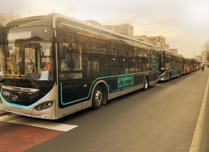 اتوبوس های برقی جدید در راه تهران