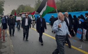 ایرانی ها در حمایت از غزه به خیابان ها آمدند