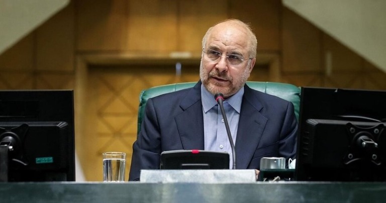 انتقاد قالیباف از مواضع و اظهارات روحانی و ظریف