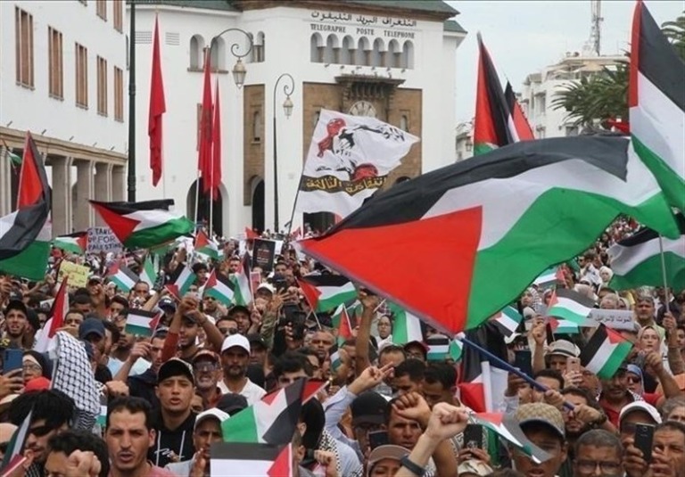 خشم مغربی‌ها از نقض آتش بس توسط رژیم اسرائیل
