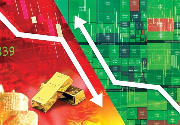 رشد ۴۸ هزار واحدی شاخص کل بورس/ریزش انس جهانی طلایی ها را قرمز کرد