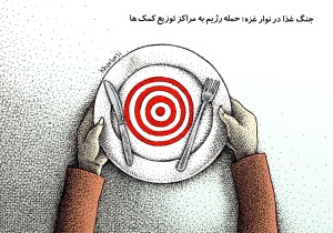 جنگ غذا در غزه