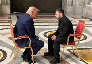 زلنسکی: از ترامپ نمی‌ترسم