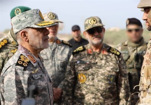 بازدید سرلشکر عبدالهی از جزایر سه گانه خلیج فارس