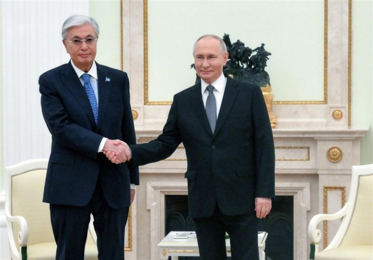 تأکید روسیه و قزاقستان بر تقویت مشارکت راهبردی بین دو کشور