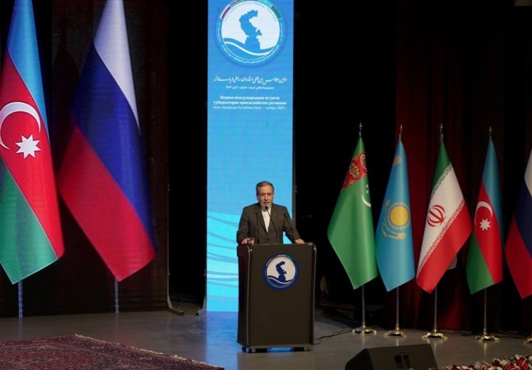 عراقچی: دریای خزر حوزه‌ای راهبردی برای ایران و همسایگان است