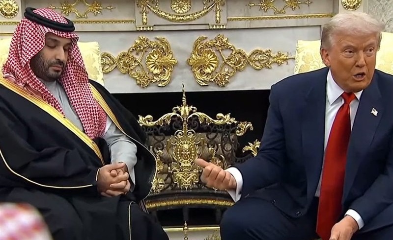 دفاع ترامپ از بن سلمان هنگام سئوال در مورد پرونده قتل خاشقجی