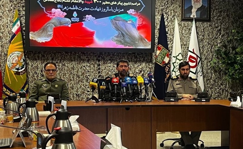 سردار حسن زاده: همزمان با شهادت حضرت زهرا(س) پیکر ۳۰۰ شهید گمنام تشییع می‌شود