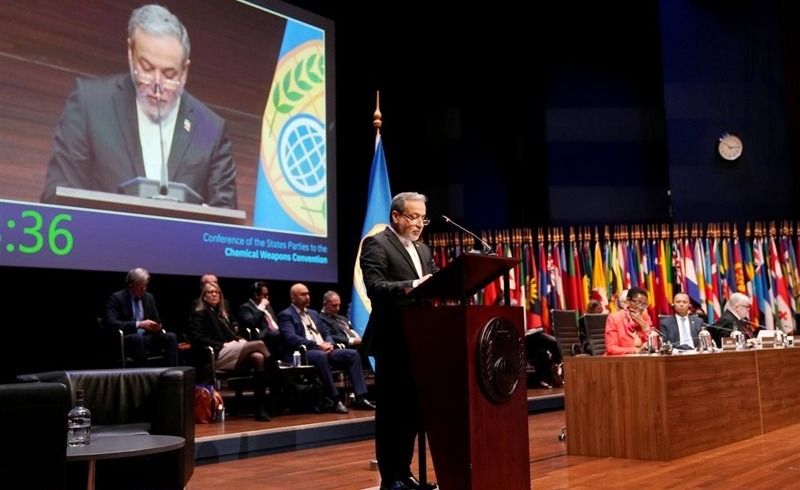 عراقچی: کنوانسیون منع تسلیحات شیمیایی باید به دور از سیاسی کاری به مسئولیت خود ادامه دهد