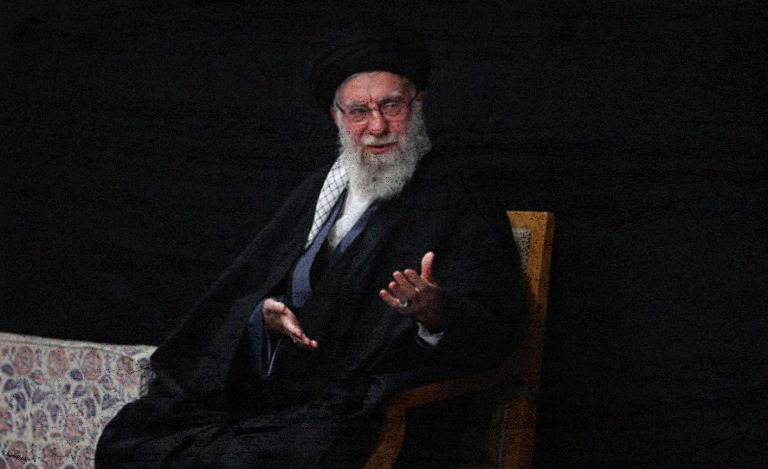 شب اول مراسم عزاداری ایام فاطمیه باحضوررهبرمعظم انقلاب