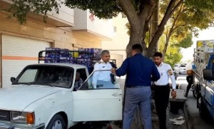 پایان سدمعبر در خیابان شهرزاد منطقه ۱۵/ توقیف در انتظار وانتی‌های بی توجه به نظم و آرامش شهری