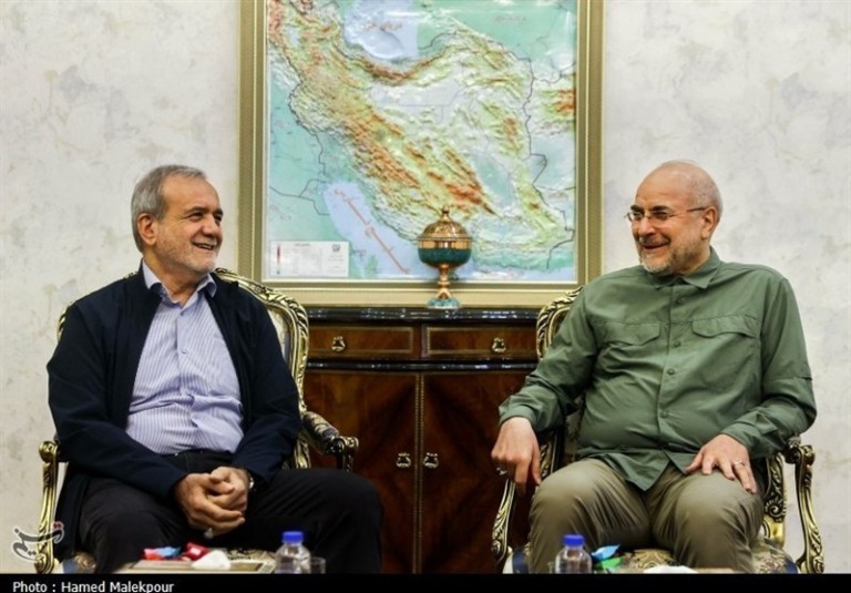 نامه پزشکیان به قالیباف درباره اصلاح بودجه ۱۴۰۵