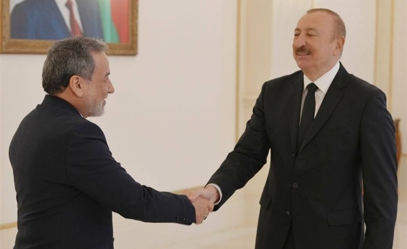 دیدار عراقچی با الهام علی‌ اف رئیس جمهور آذربایجان