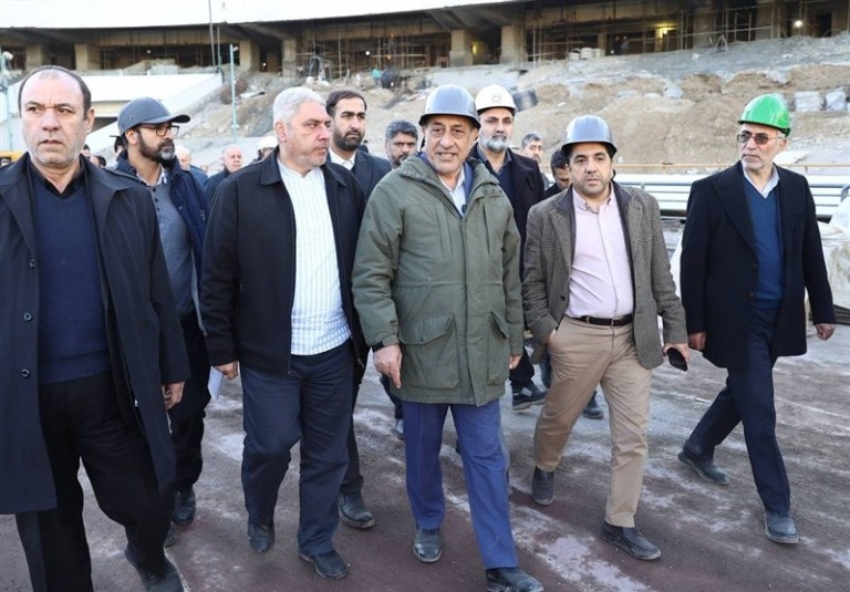 معاون رئیس‌جمهور: بیش از ۸۵درصد عملیات بازسازی ورزشگاه آزادی انجام شده است