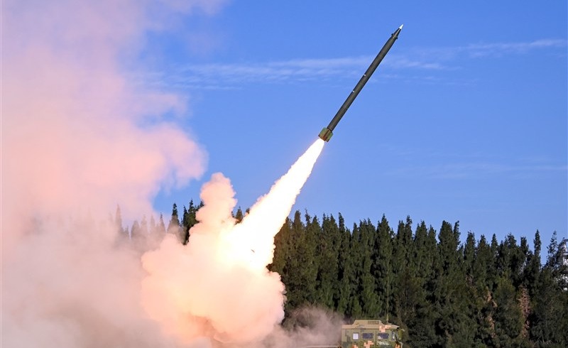 رزمایش موشکی و دریایی چین در اطراف منطقه تایوان