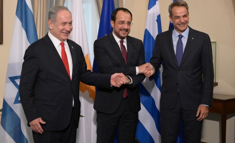 ائتلاف نظامی رژیم صهیونیستی، یونان و قبرس در برابر ترکیه