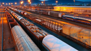 اتصال ریلی همسایه روسیه به ایران کلید خورد