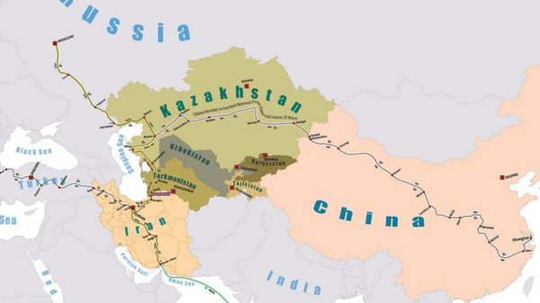 پاتکِ ریلی ایران به تحریم‌ها از دروازه طلایی ترانزیت