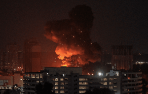 وقوع انفجارهای مهیب در مناطق مختلف اوکراین