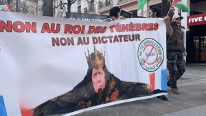 فریاد خشم فرانسوی‌ها علیه سیاست‌های ترامپ