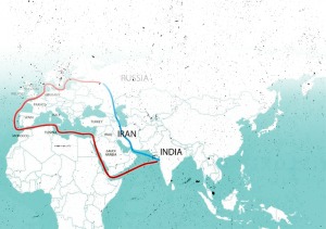 تهدید کریدور میانی برای موقعیت ترانزیتی ایران