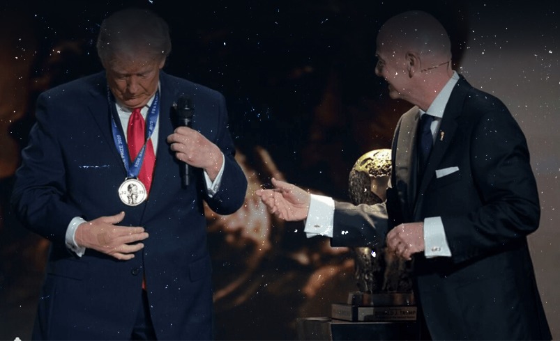 تهدید پس گرفتن جایزه صلح فیفا از ترامپ