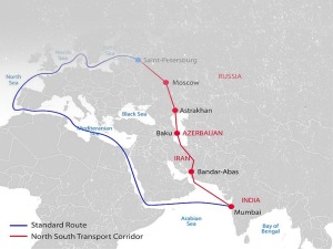 ایران کانون همکاری راهبردی روسیه و هند در کریدور شمال-جنوب