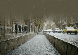 ظرح شورای شهر تهران برای نفوذ آب باران